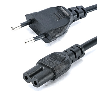 EU standard 2 port AC Cable