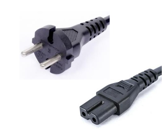 EU standard Custom 2 port AC Cable