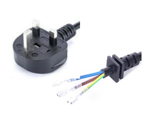 UK Standard AC Power Cable