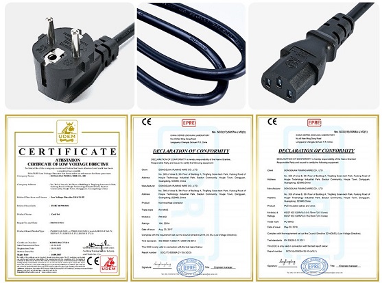 CE Certification AC Cable