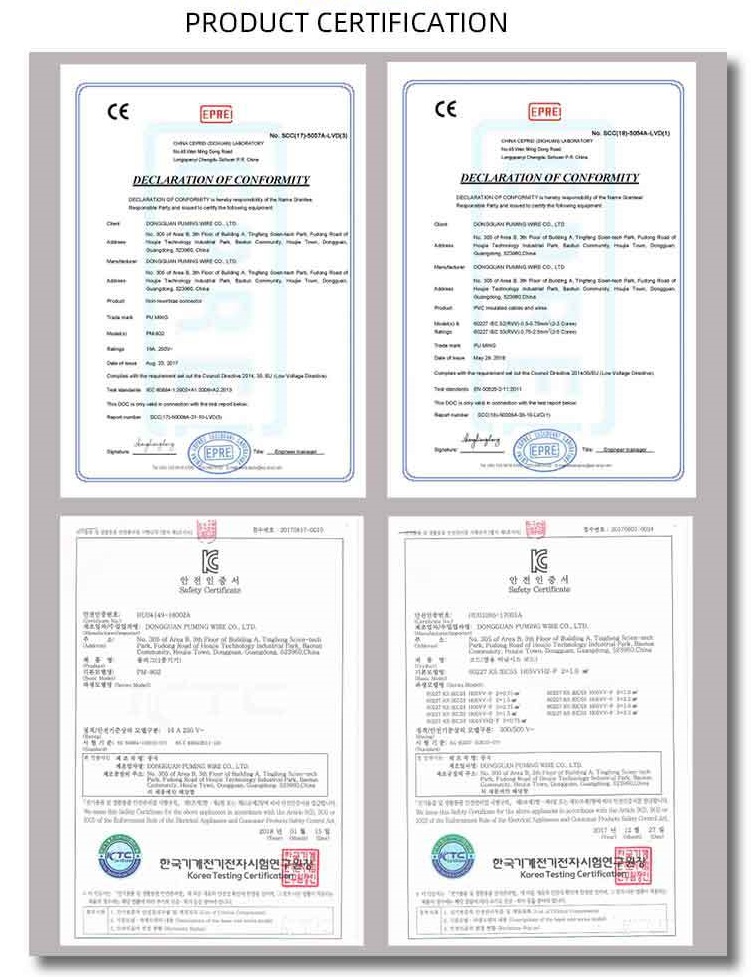 CE Certification Cable